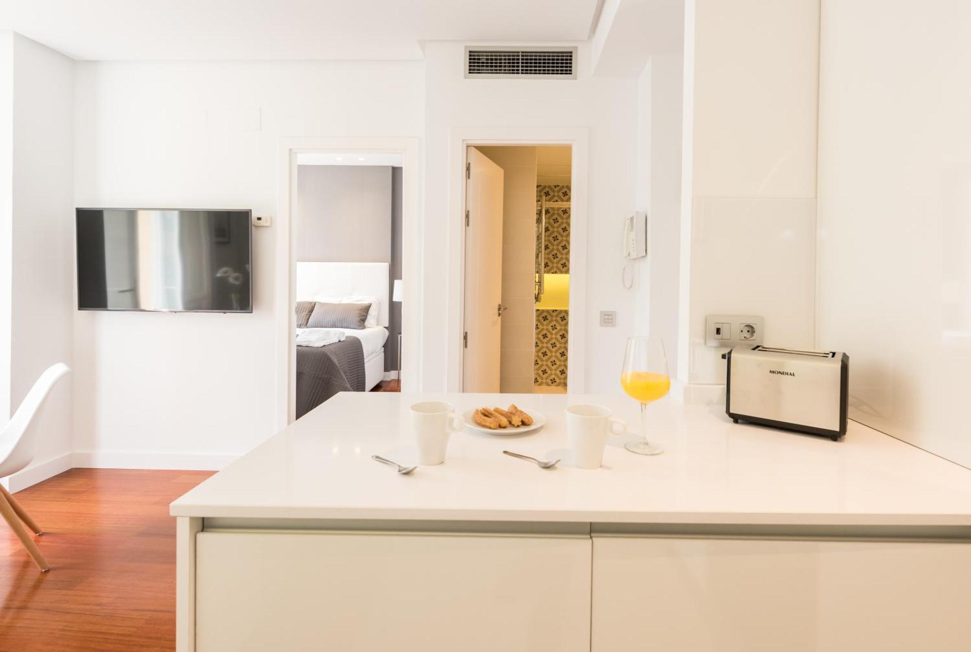 Santa Ana Plaza Leilighet Madrid Rom bilde
