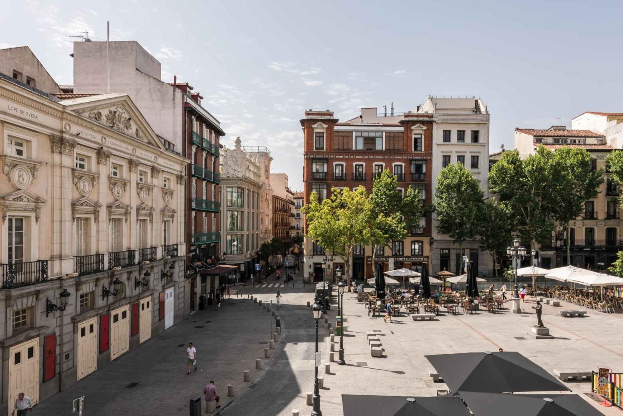 Santa Ana Plaza Leilighet Madrid Rom bilde