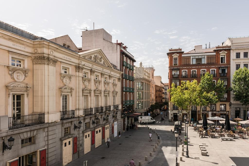 Santa Ana Plaza Leilighet Madrid Eksteriør bilde